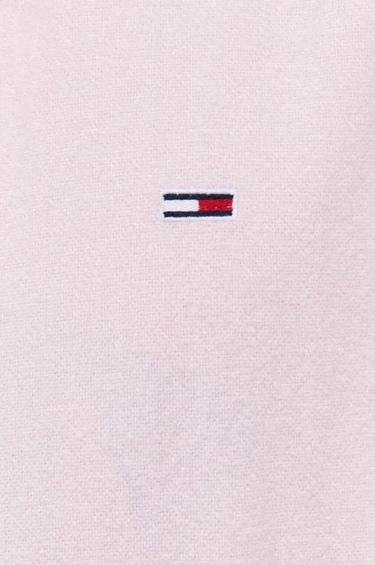 Pamučna košulja Tommy Jeans roza
