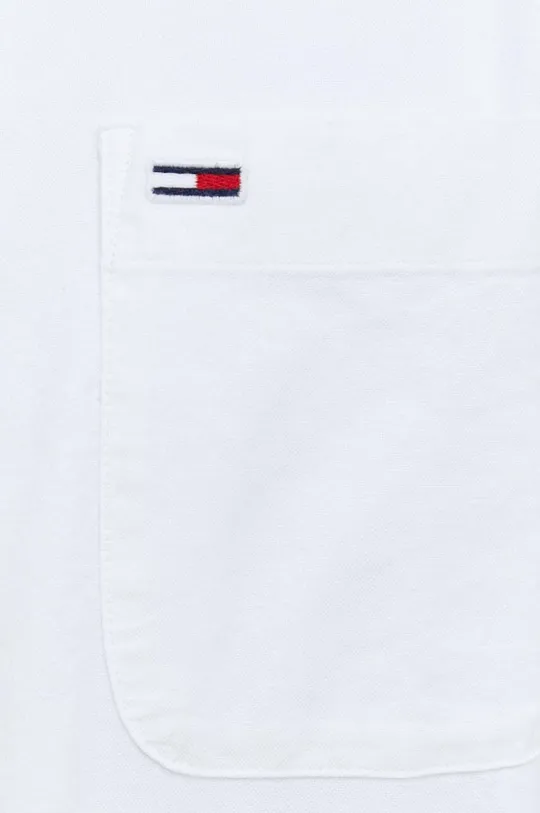 Tommy Jeans koszula bawełniana biały