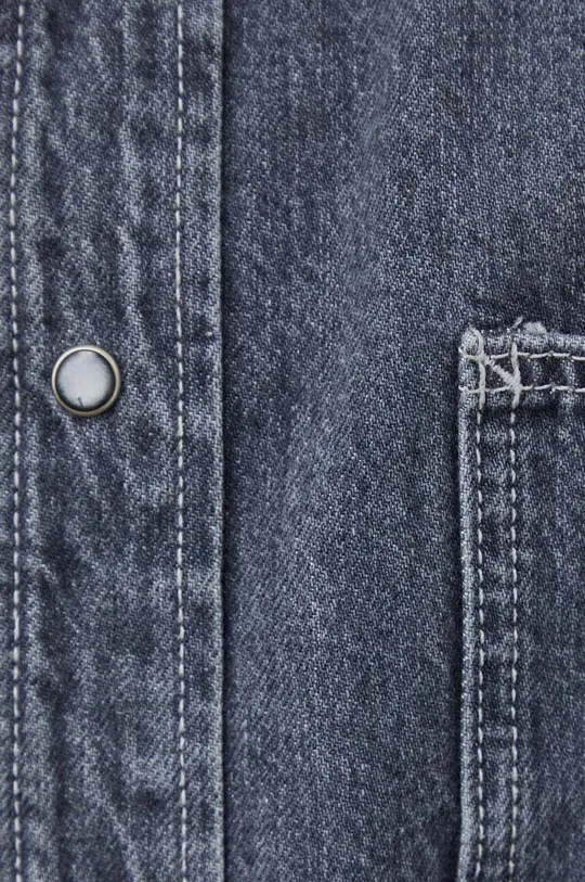 siva Jeans srajca Samsoe Samsoe