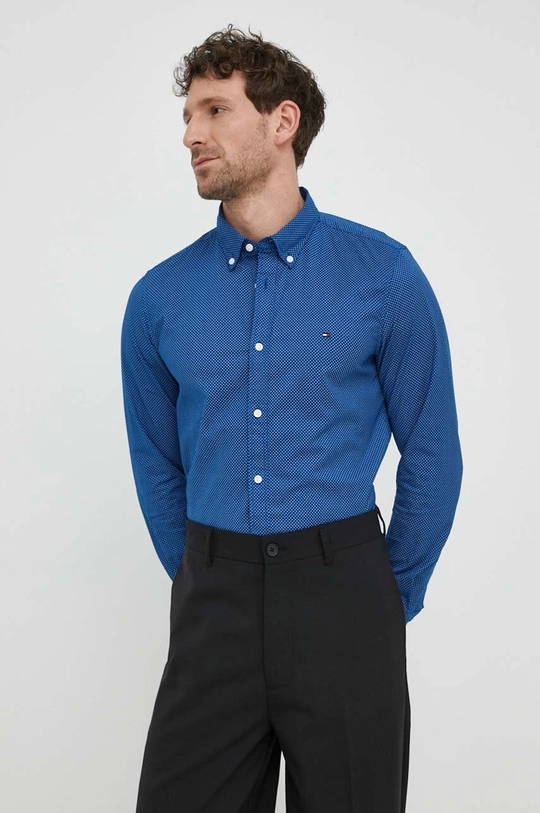 blu Tommy Hilfiger camicia in cotone Uomo