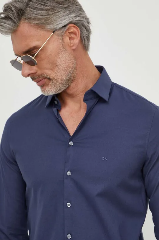 тёмно-синий Рубашка Calvin Klein