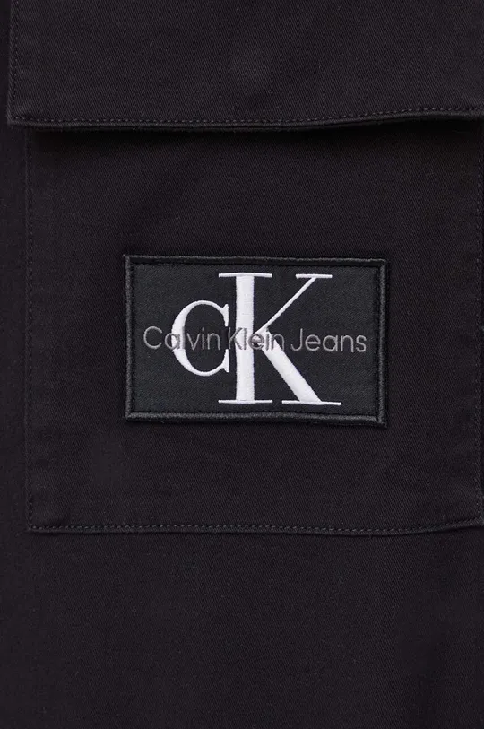 čierna Košeľa Calvin Klein Jeans