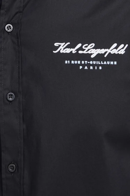 Karl Lagerfeld camicia nero