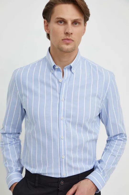 blu Lindbergh camicia