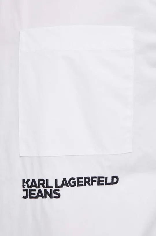 Βαμβακερό πουκάμισο Karl Lagerfeld Jeans Ανδρικά