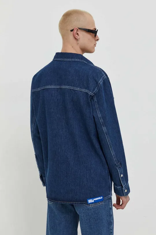 Jeans srajca Karl Lagerfeld Jeans 100 % Organski bombaž