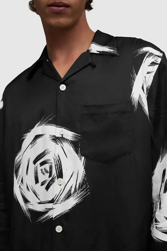 Рубашка AllSaints Rose чёрный