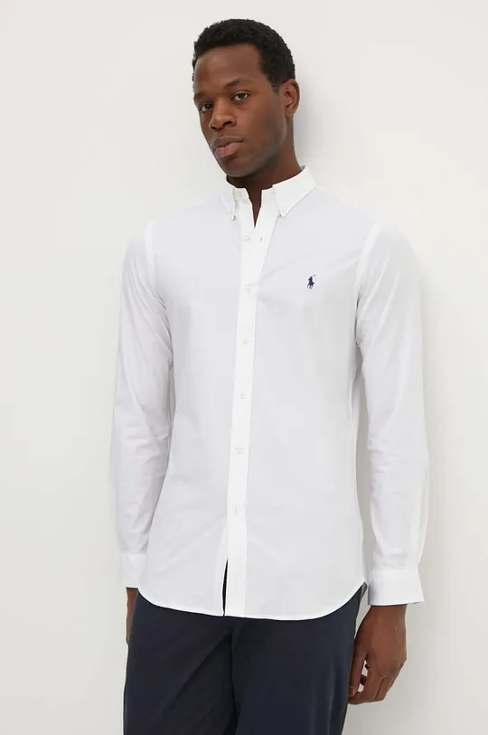 белый Рубашка Polo Ralph Lauren Мужской