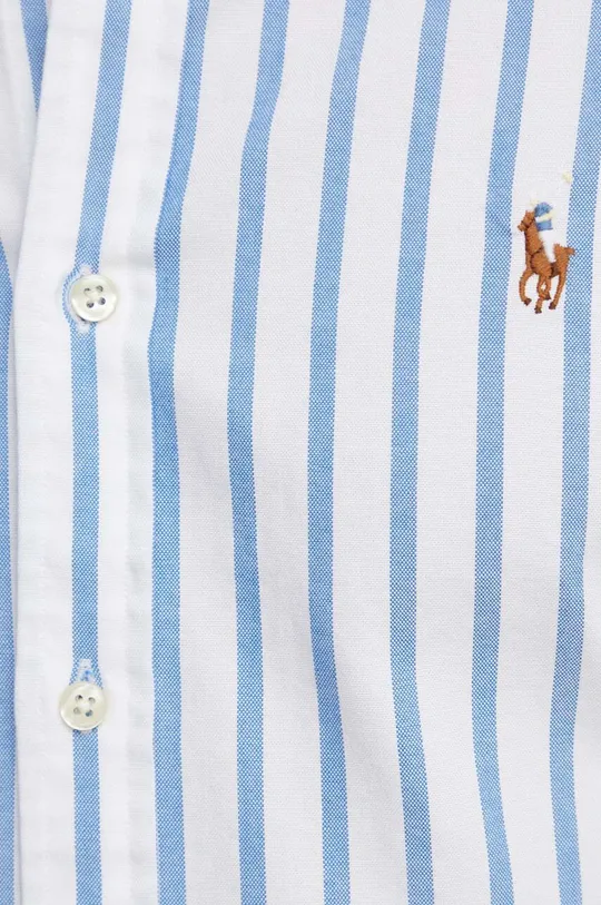 Bavlnená košeľa Polo Ralph Lauren modrá