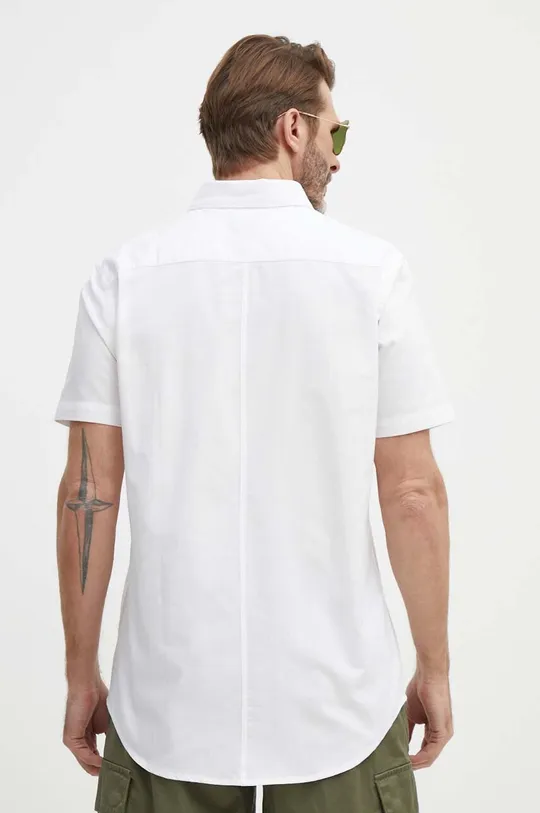 λευκό Βαμβακερό πουκάμισο Aeronautica Militare