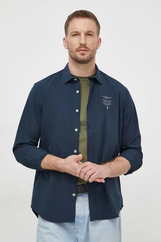 blu navy Aeronautica Militare camicia Uomo