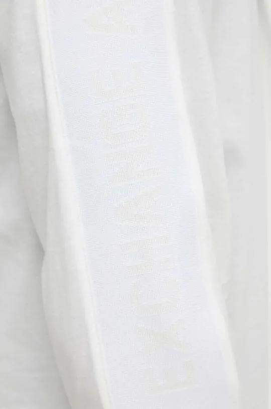 Armani Exchange koszula bawełniana beżowy