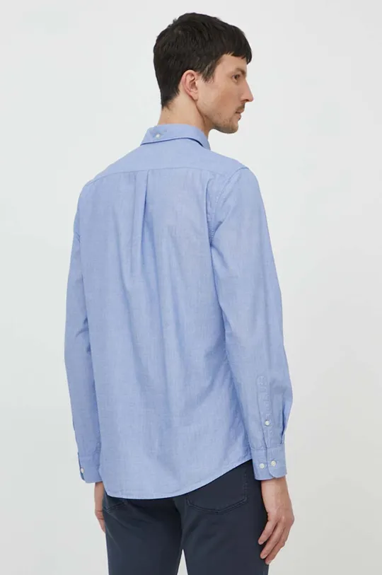 modrá Bavlnená košeľa Barbour