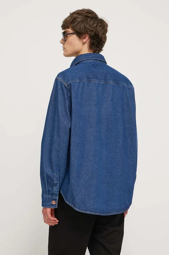 Hugo Blue koszula jeansowa 100 % Bawełna