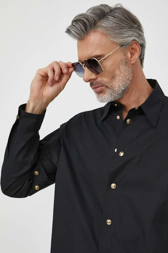 Pamučna košulja Versace Jeans Couture Muški