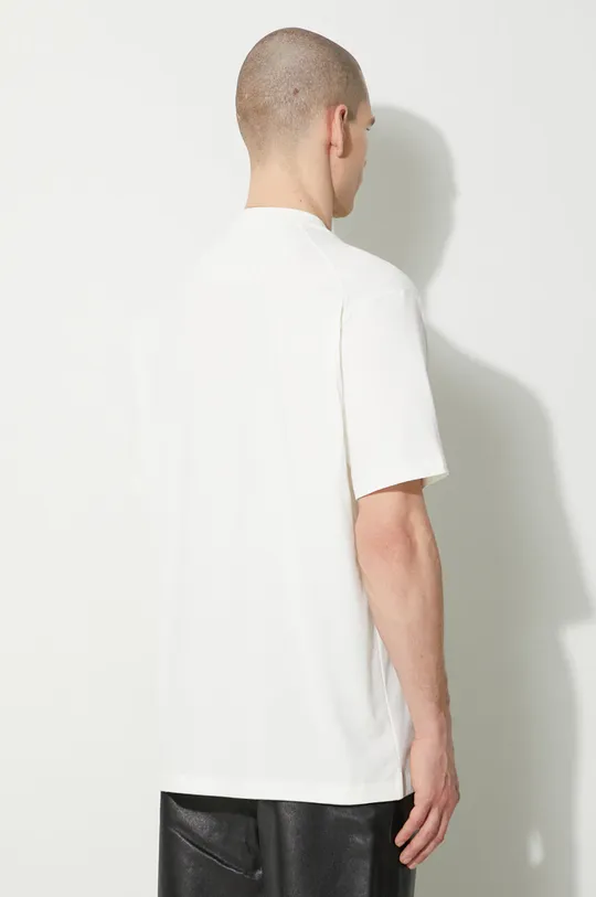 Y-3 cotton t-shirt Graphic Short Sleeve Fabric 1: 100% Cotton Fabric 2: 98% Cotton, 2% Elastane