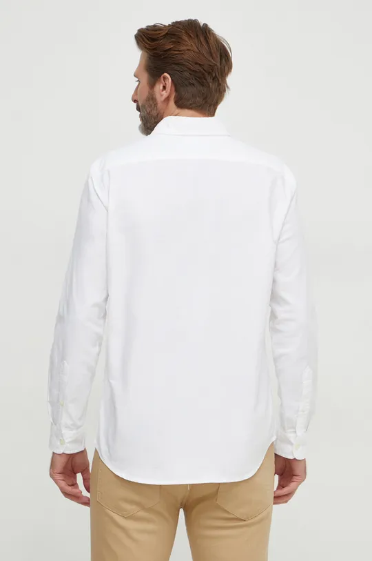 bijela Pamučna košulja United Colors of Benetton