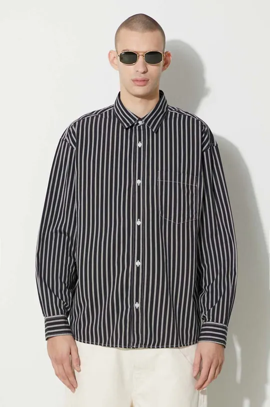 black Carhartt WIP cotton shirt Longsleeve Ligety Shirt Men’s