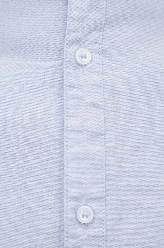 Sisley koszula bawełniana niebieski