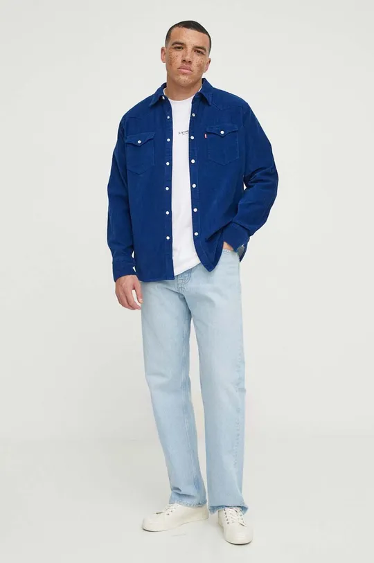 Levi's koszula bawełniana 100 % Bawełna