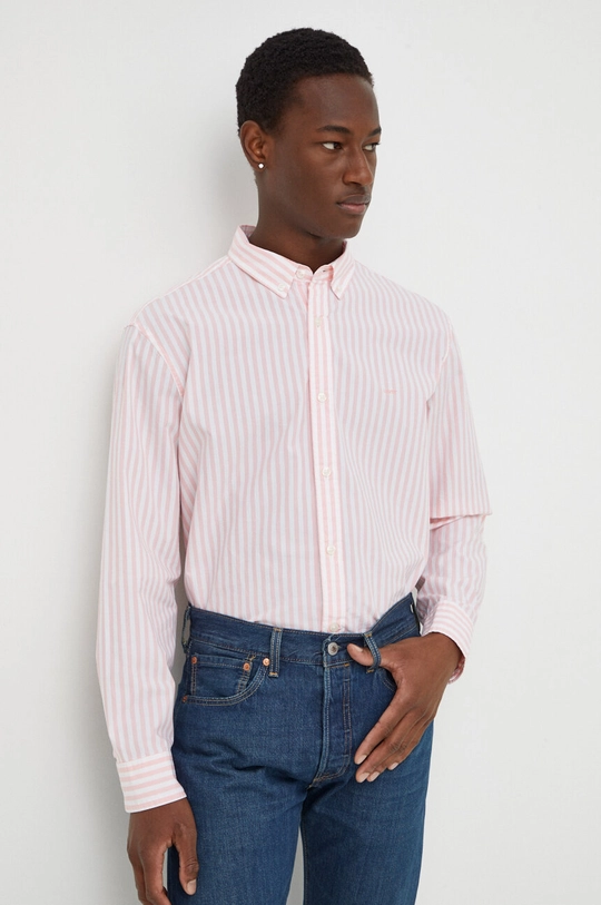 Levi's camicia in cotone rosa