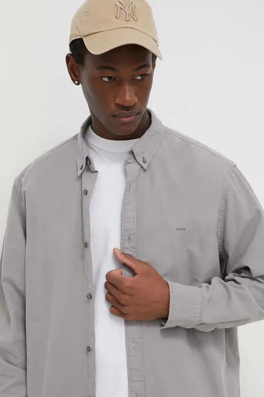 grigio Levi's camicia in cotone