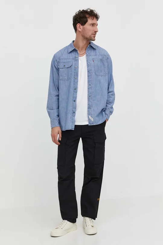 Jeans srajca Levi's modra