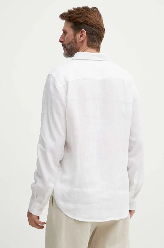 biela Ľanová košeľa Sisley