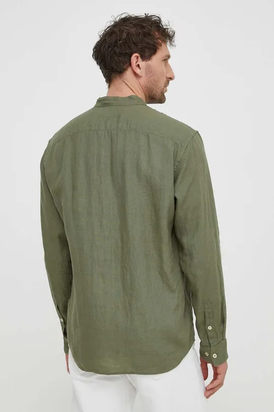 зелёный Льняная рубашка Marc O'Polo