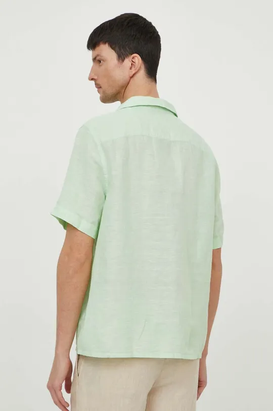 Lanena košulja Calvin Klein 60% Lan, 40% Pamuk
