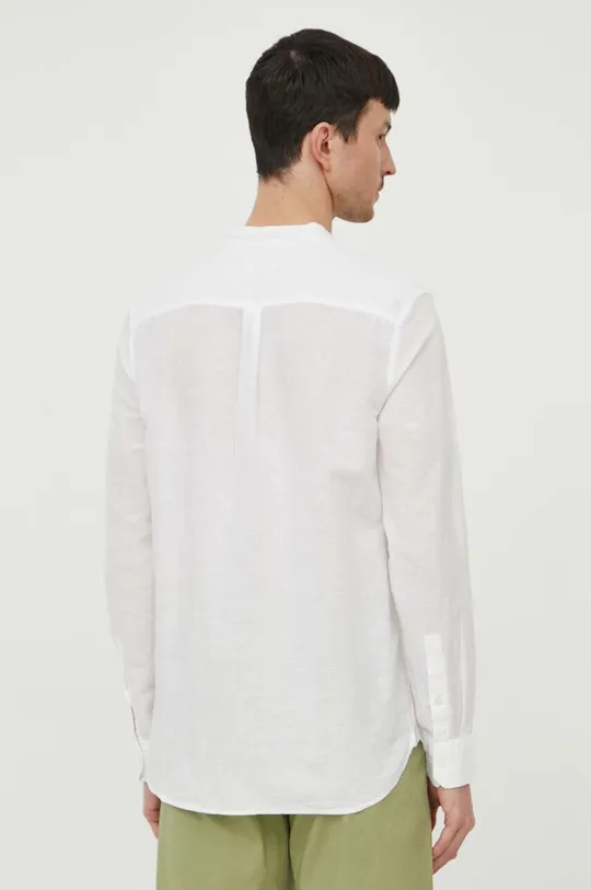 Calvin Klein koszula lniana 60 % Len, 40 % Bawełna