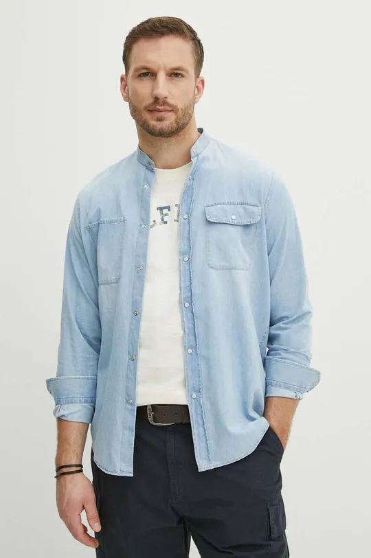 niebieski Liu Jo koszula jeansowa Męski
