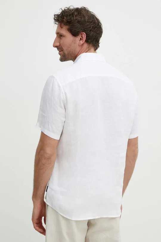 biela Ľanová košeľa Michael Kors