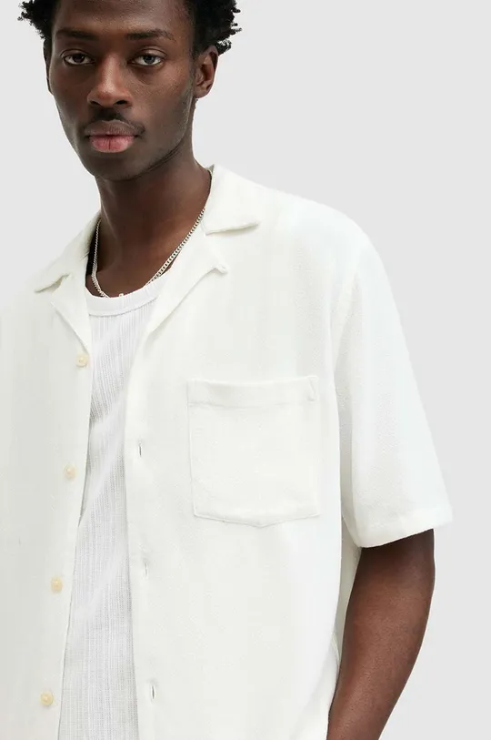Košeľa AllSaints CUDI biela