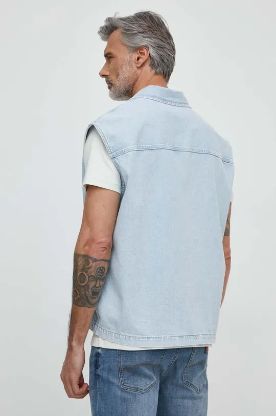 Γιλέκο τζιν Calvin Klein Jeans 100% Βαμβάκι
