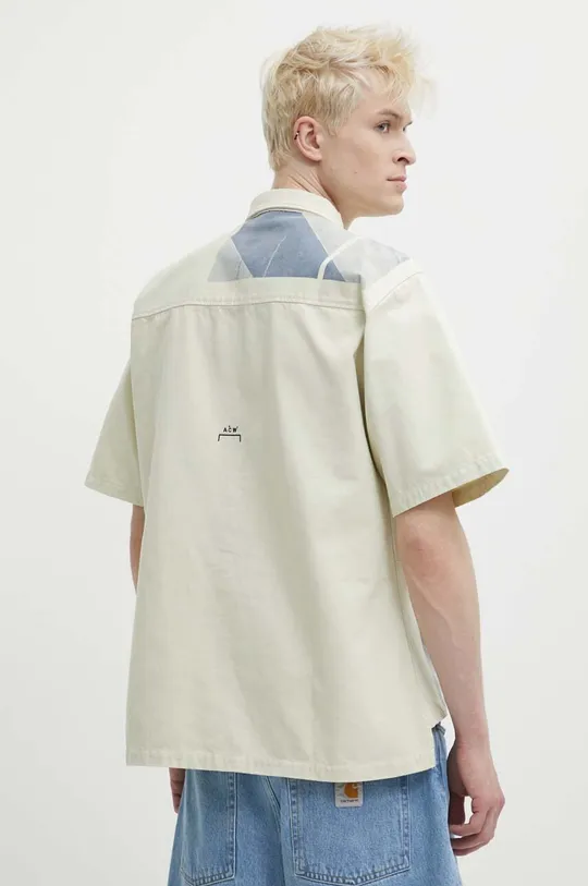 Βαμβακερό πουκάμισο A-COLD-WALL* Strand Overshirt 100% Βαμβάκι