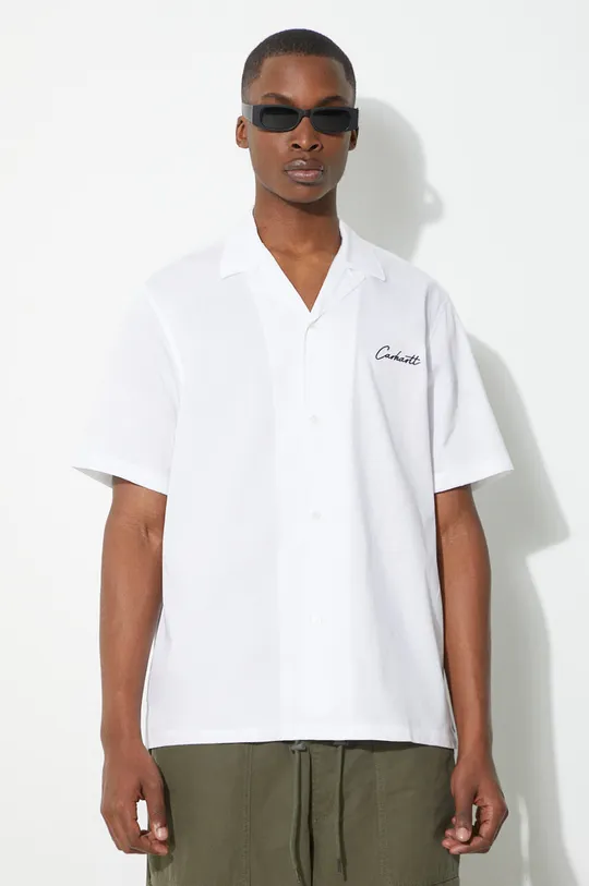 белый Рубашка Carhartt WIP S/S Delray Shirt