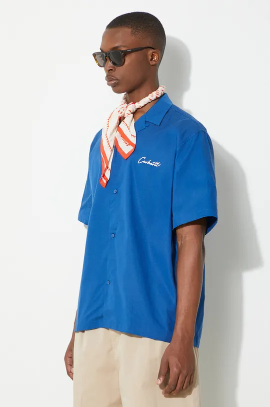 nero Carhartt WIP camicia S/S Delray Shirt