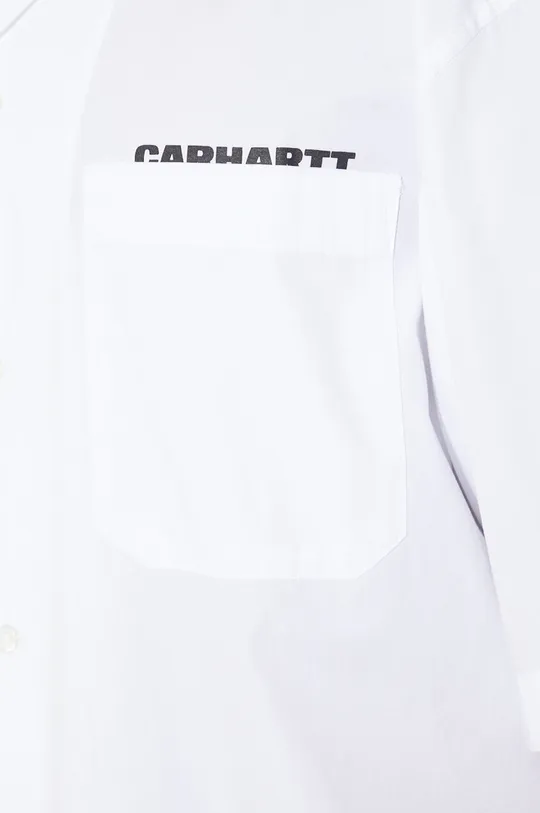Βαμβακερό πουκάμισο Carhartt WIP S/S Link Script Shirt