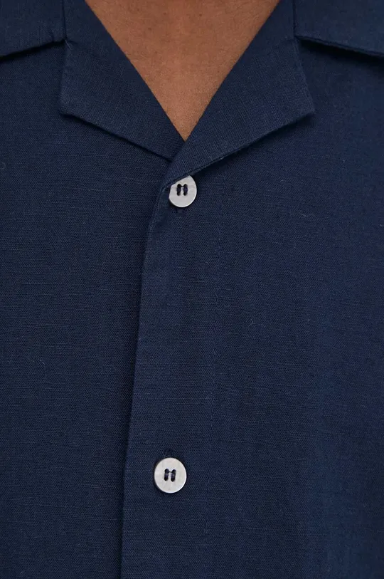 Košulja s dodatkom lana Bruuns Bazaar Muški