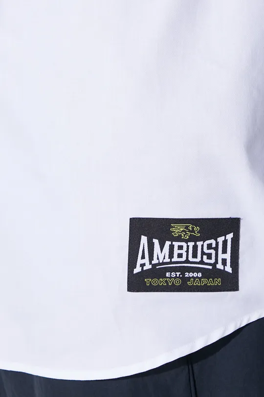 AMBUSH cotton shirt Circle Emblem S/S Shirt