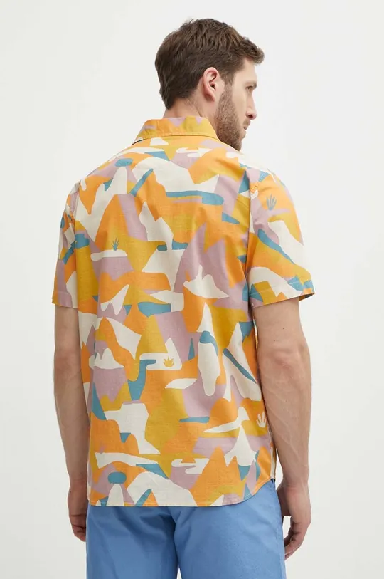 multicolore Picture camicia in cotone Mataikona