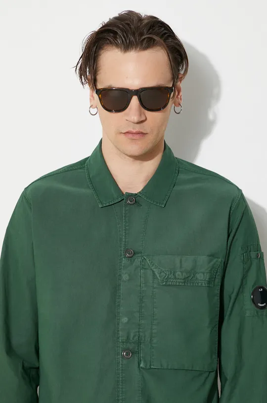verde C.P. Company camicia in cotone Ottoman