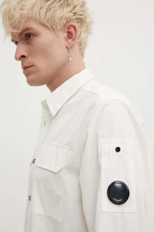 C.P. Company camicia in cotone Gabardine Pocket Uomo