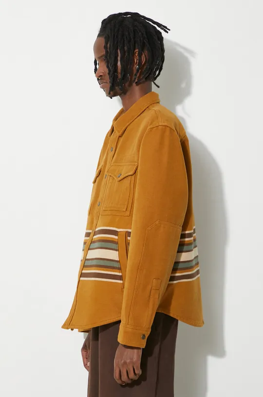 brown Filson cotton shirt jacket Beartooth