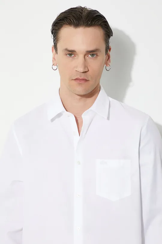 Lacoste camicia in cotone Uomo