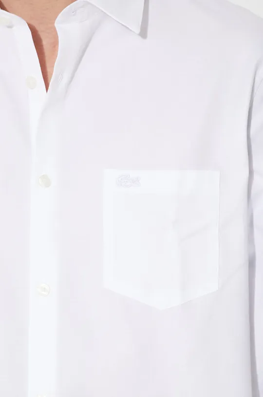 Βαμβακερό πουκάμισο Lacoste