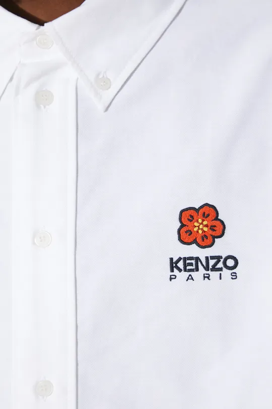 Kenzo cotton shirt Boke Flower Crest Casual Shirt