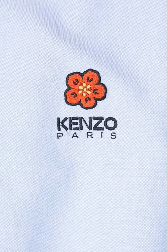 Хлопковая рубашка Kenzo Boke Flower Crest Casual Shirt