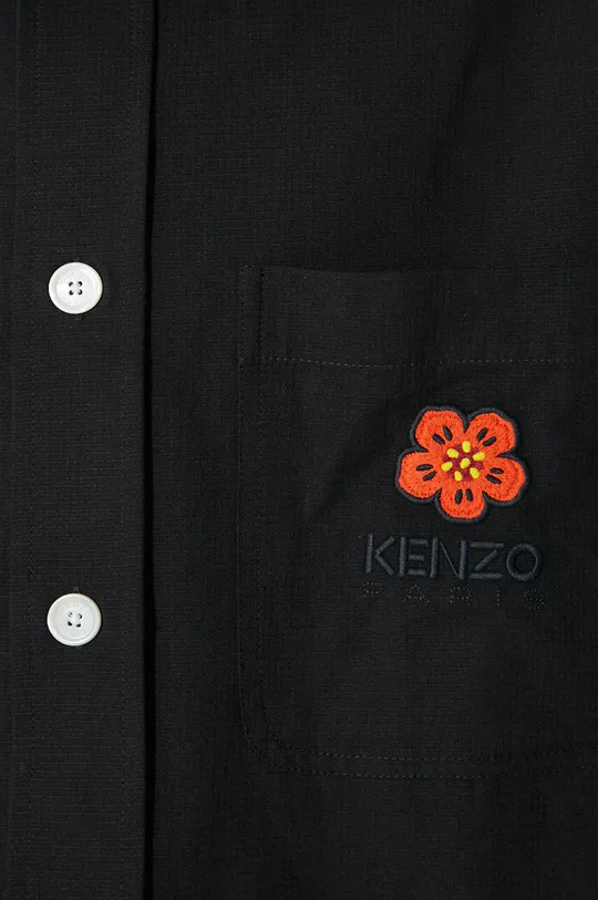 Kenzo camasa din bumbac Boke Crest Oversized Shirt